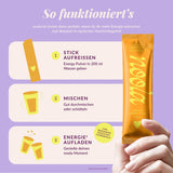 Energy Starter Set Mango-Maracuja (20 Sticks + Flasche)